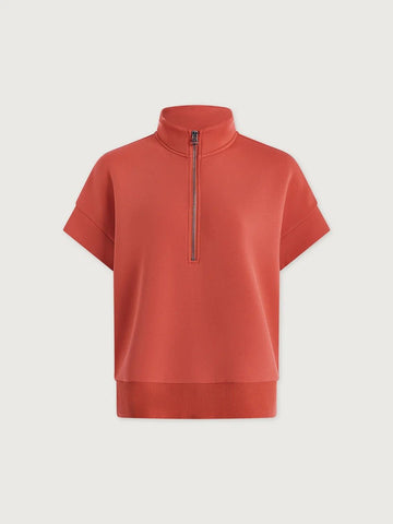 Young Ideas & Henmores - Ritchie Short Sleeve Sweat - Summer Fig - XS