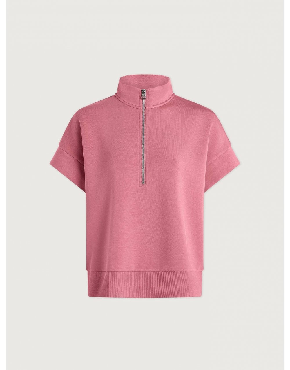 Young Ideas/Henmores - Ritchie Short Sleeve Sweat - Rapture Rose - XS