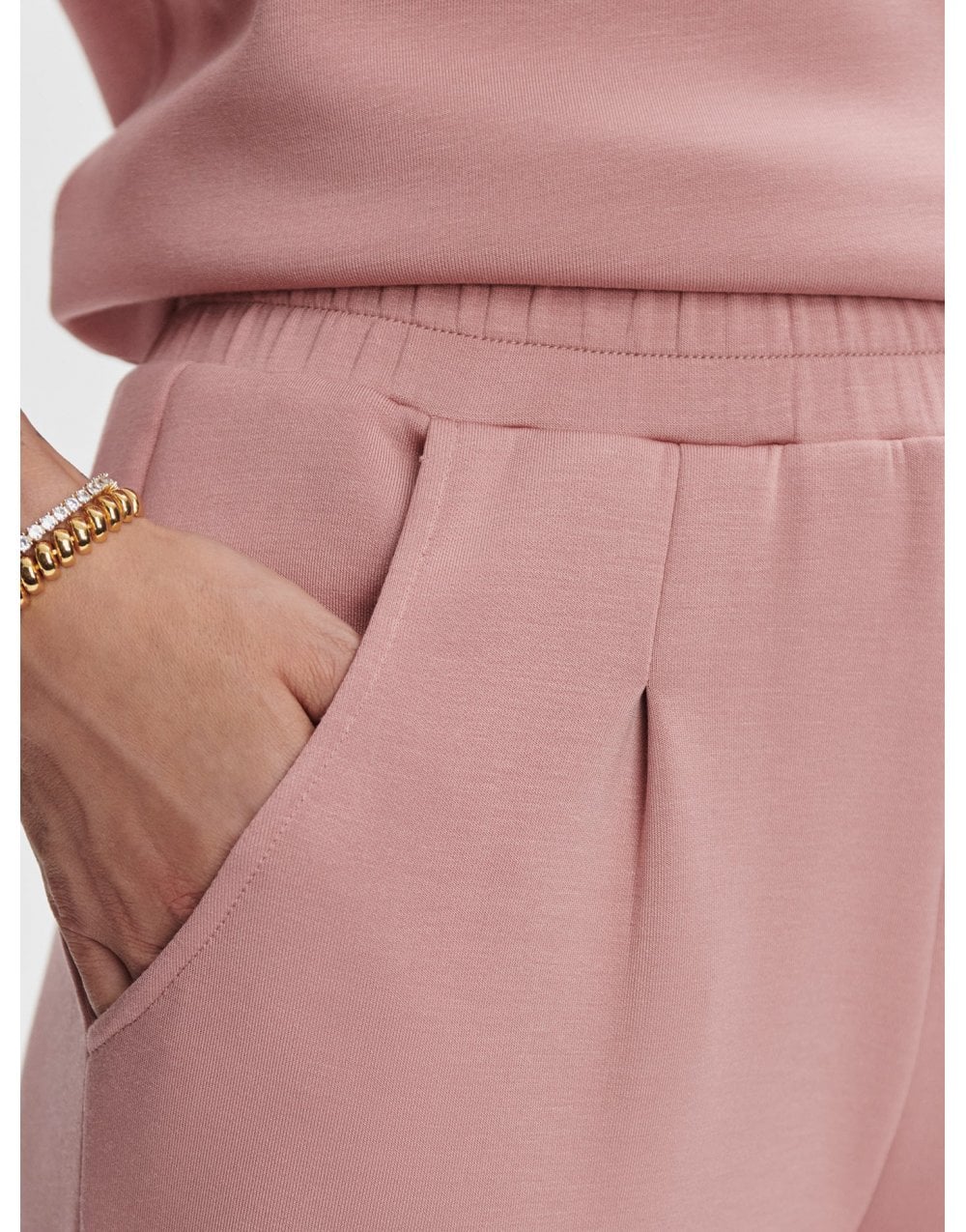 Young Ideas/Henmores - Rolled Cuff 28.5 Jogger - Ash Rose - XS