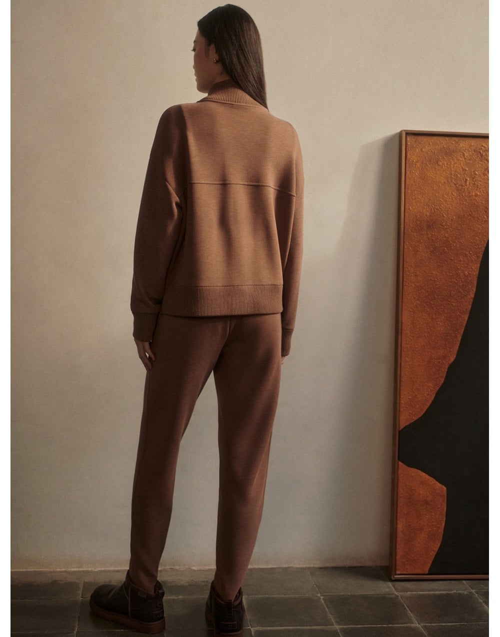 Young Ideas/Henmores - Sabrina Button Through Cardigan - Golden Bronze Marl - XS