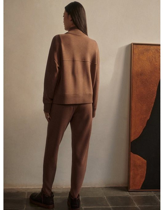 Young Ideas/Henmores - Sabrina Button Through Cardigan - Golden Bronze Marl - XS