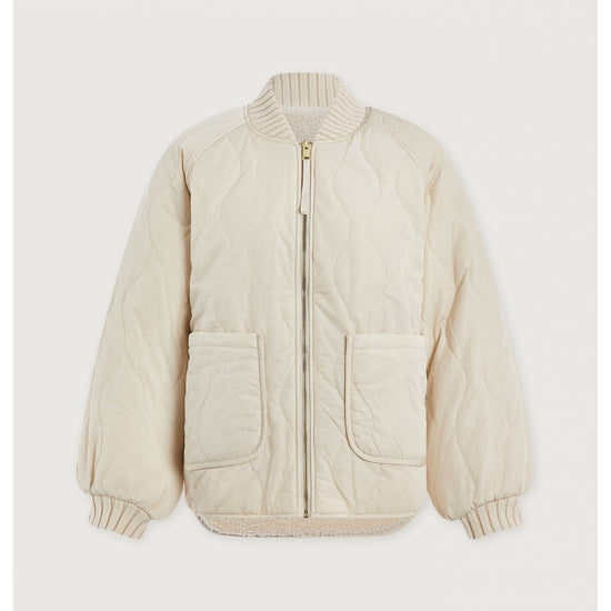 Young Ideas/Henmores - Serina Reversible Quilted Jacket - Sandshell - XS