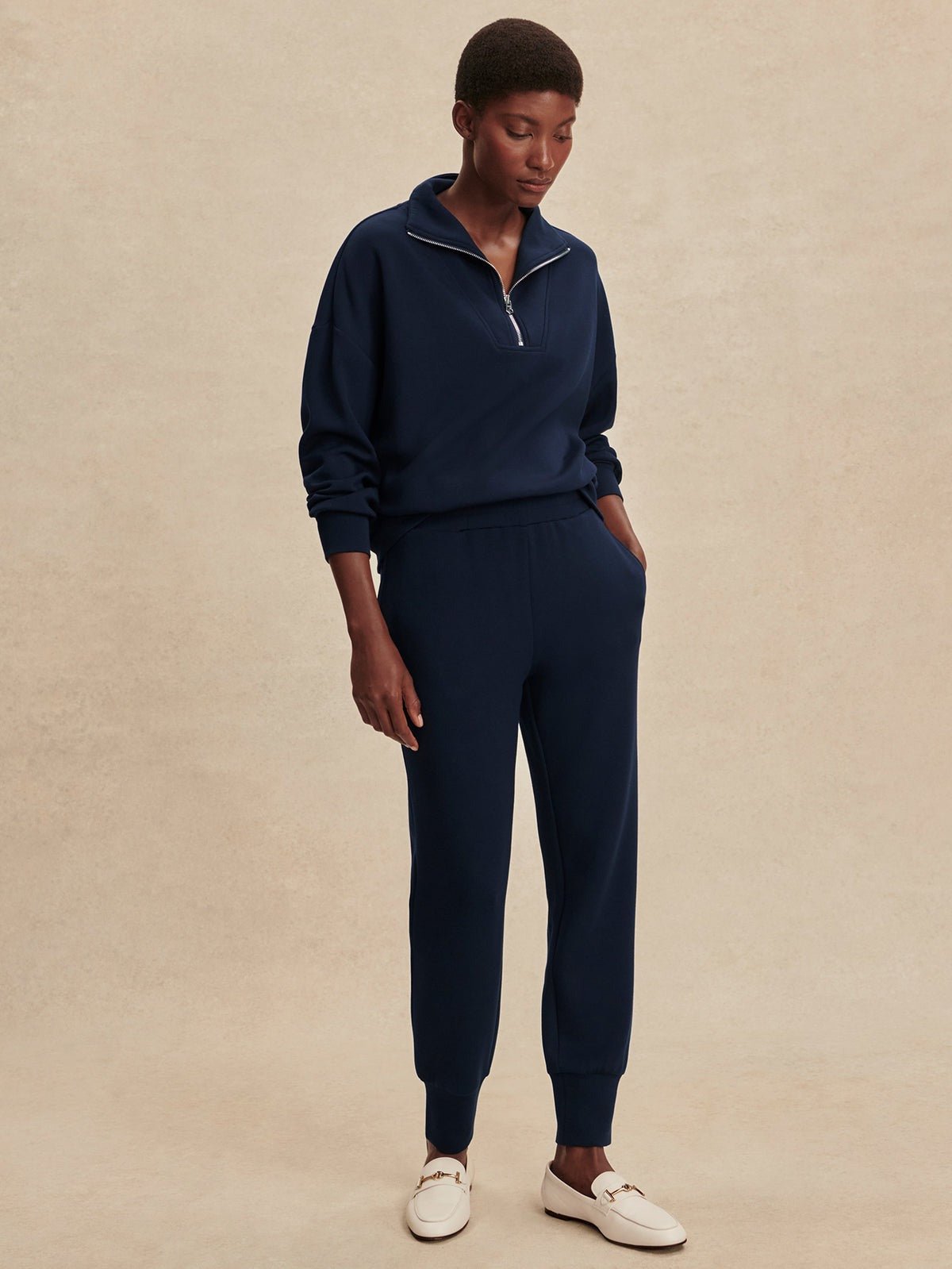 Young Ideas/Henmores - Slim Cuff 27.5 Jogger - Navy - XS
