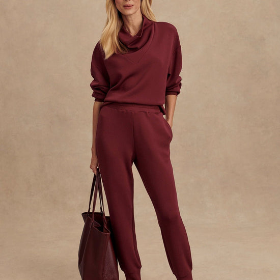 Young Ideas/Henmores - Slim Cuff 27.5 Jogger - New Maroon - XS
