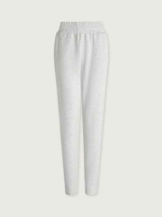 Young Ideas & Henmores -Slim Zip Hem 29.5 Jogger -Ivory Marl -XS
