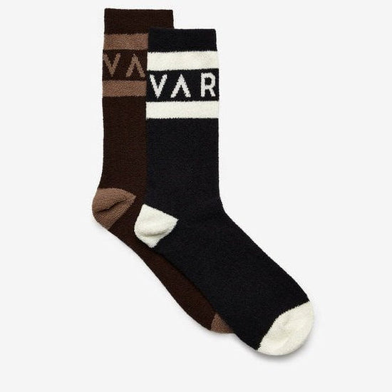 Young Ideas/Henmores - Spencer Logo Sock - Acorn Marl - OS