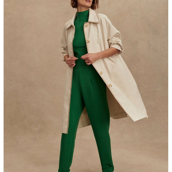 Young Ideas/Henmores - Stamford Car Coat - Birch - XS