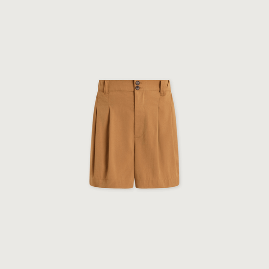 Young Ideas/Henmores - Tansy Woven Stretch Short - Apple Cinnamon - XS