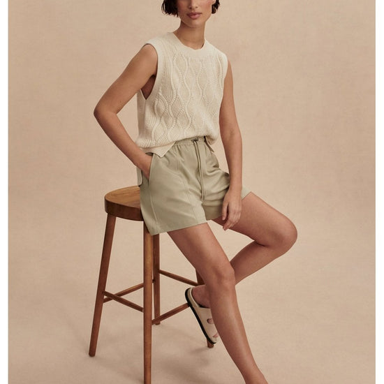 Young Ideas/Henmores - Teller Longline Knit Tank - Birch - XS