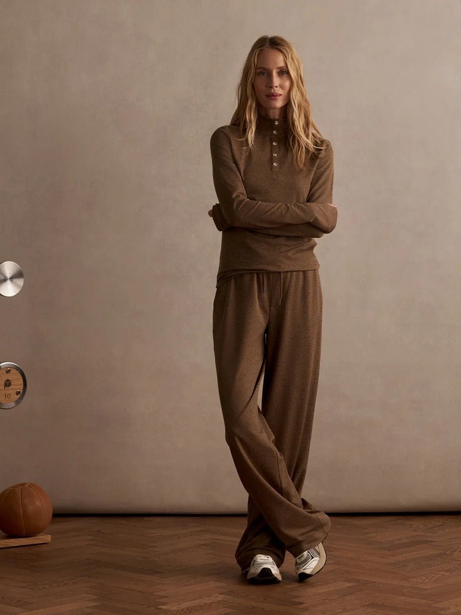 Young Ideas & Henmores -The Easy 30 Jogger -Teak Olive Marl -XS