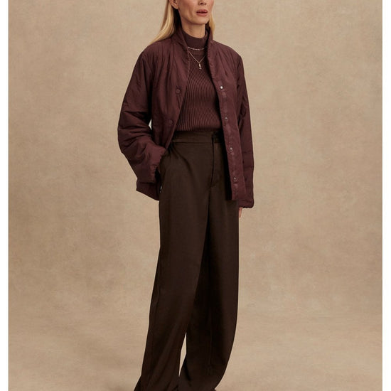 Young Ideas/Henmores - Tilley Light Padded Jacket - Decadent Chocolate - S