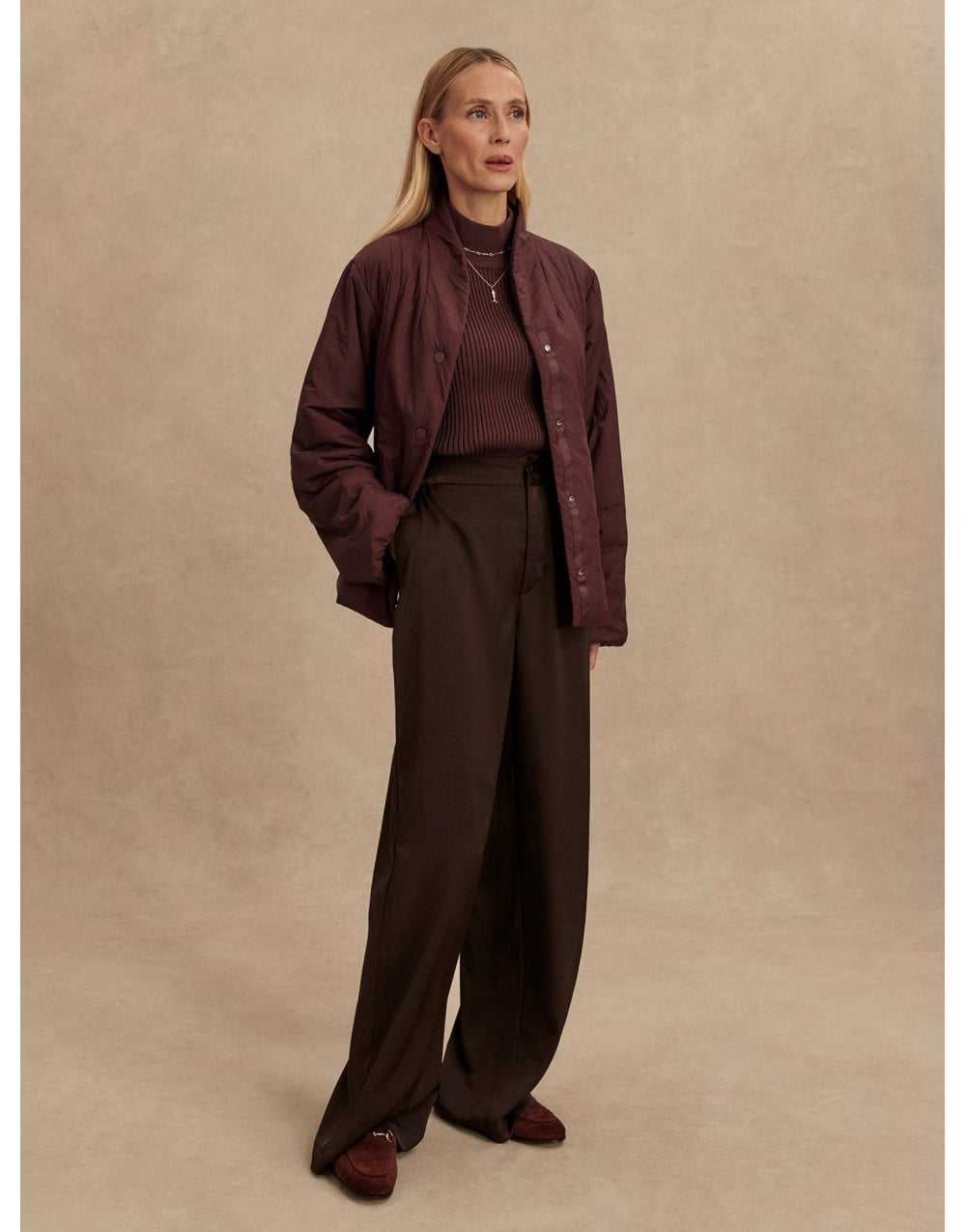 Young Ideas/Henmores - Tilley Light Padded Jacket - Decadent Chocolate - S