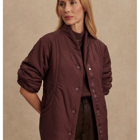 Young Ideas/Henmores - Tilley Light Padded Jacket - Decadent Chocolate - S