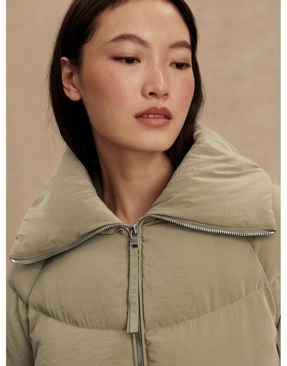 Young Ideas/Henmores - Valencia Down Puffer Jacket - Agate Grey - XS