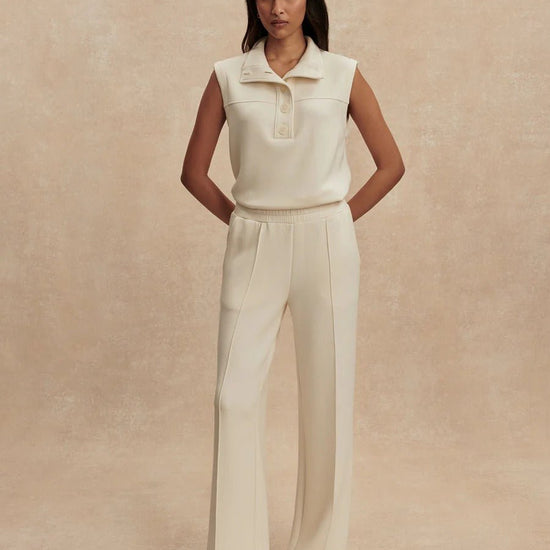 Young Ideas/Henmores - Wide Leg 30 Jogger - Taupe Marl - XS