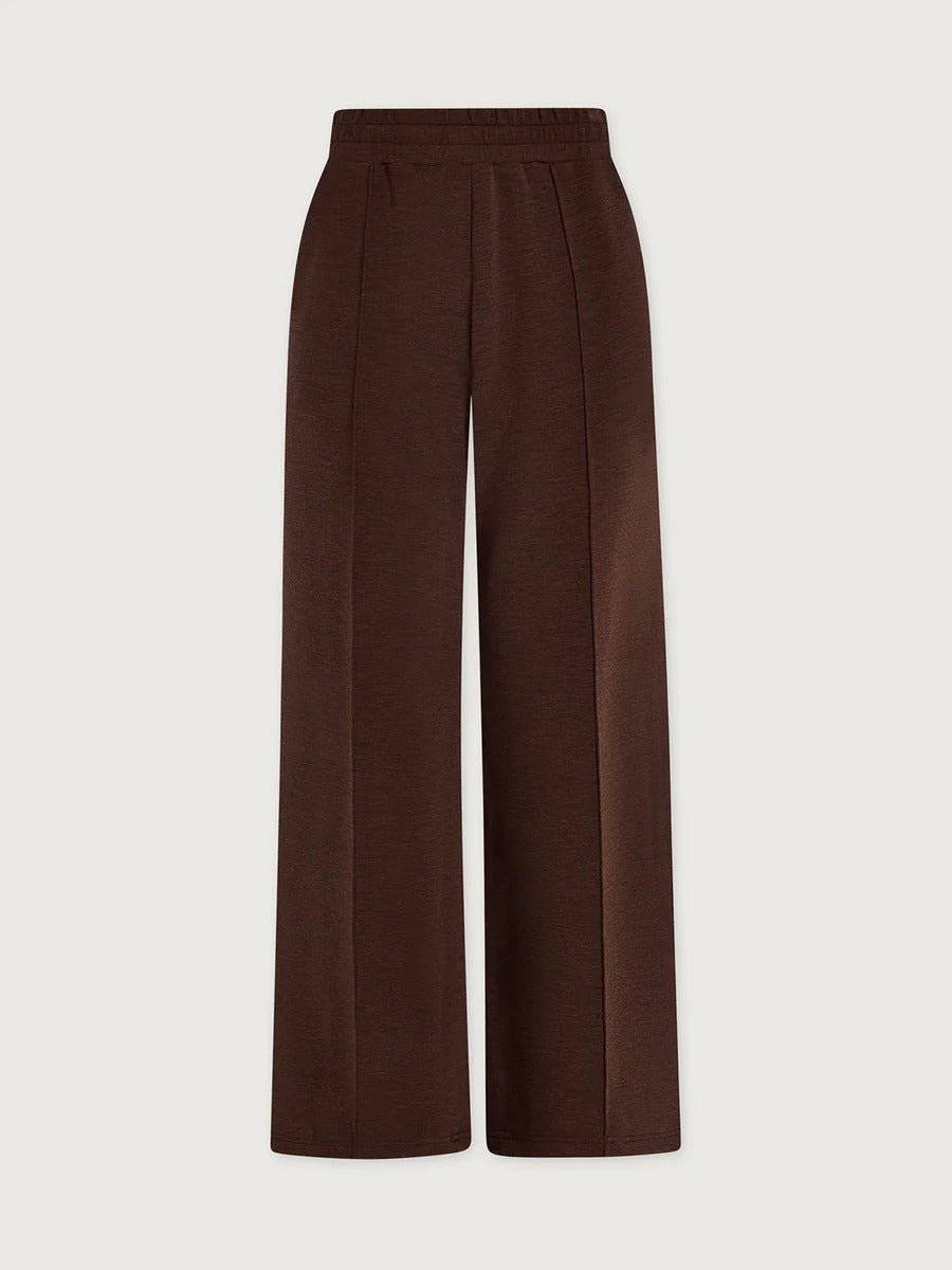 Young Ideas/Henmores - Wide Leg 30 Jogger - Coffee Bean Marl - XS