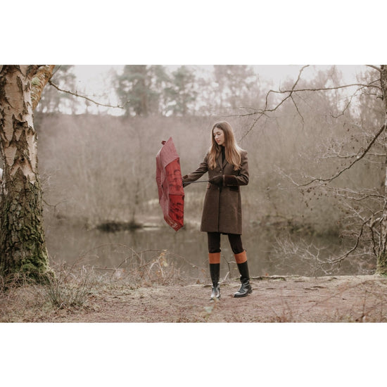 Young Ideas/Henmores - Demelza Midlength Wool Coat - Coffee Brown - 10