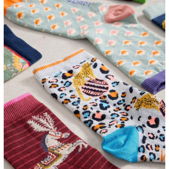 Young Ideas/Henmores - 12 Days Womens Sock Advent - Pink Multi - OS