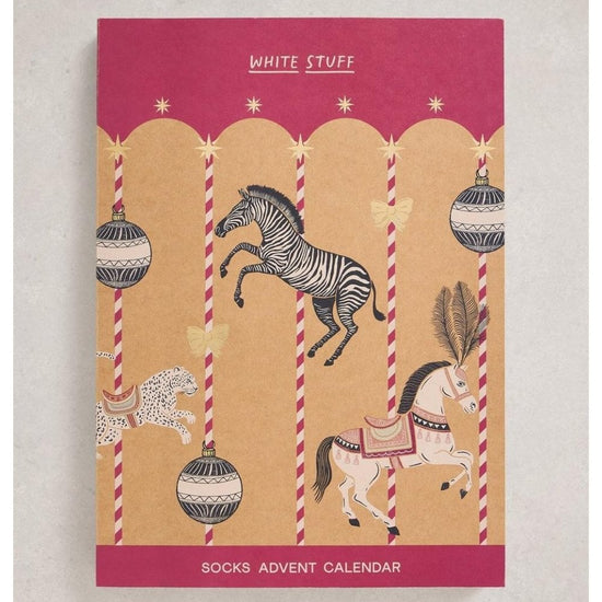 Young Ideas/Henmores - 12 Days Womens Sock Advent - Pink Multi - OS