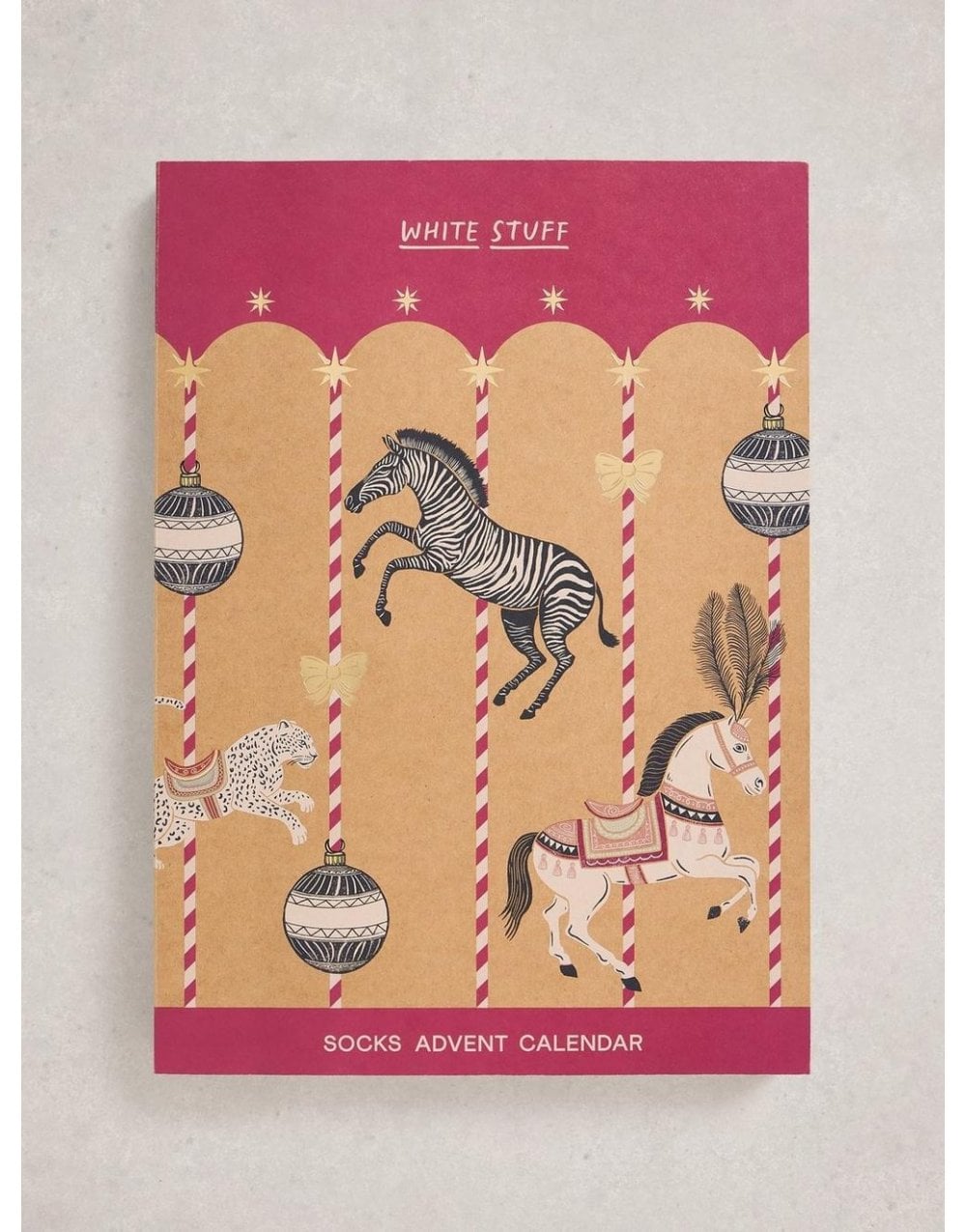 Young Ideas/Henmores - 12 Days Womens Sock Advent - Pink Multi - OS