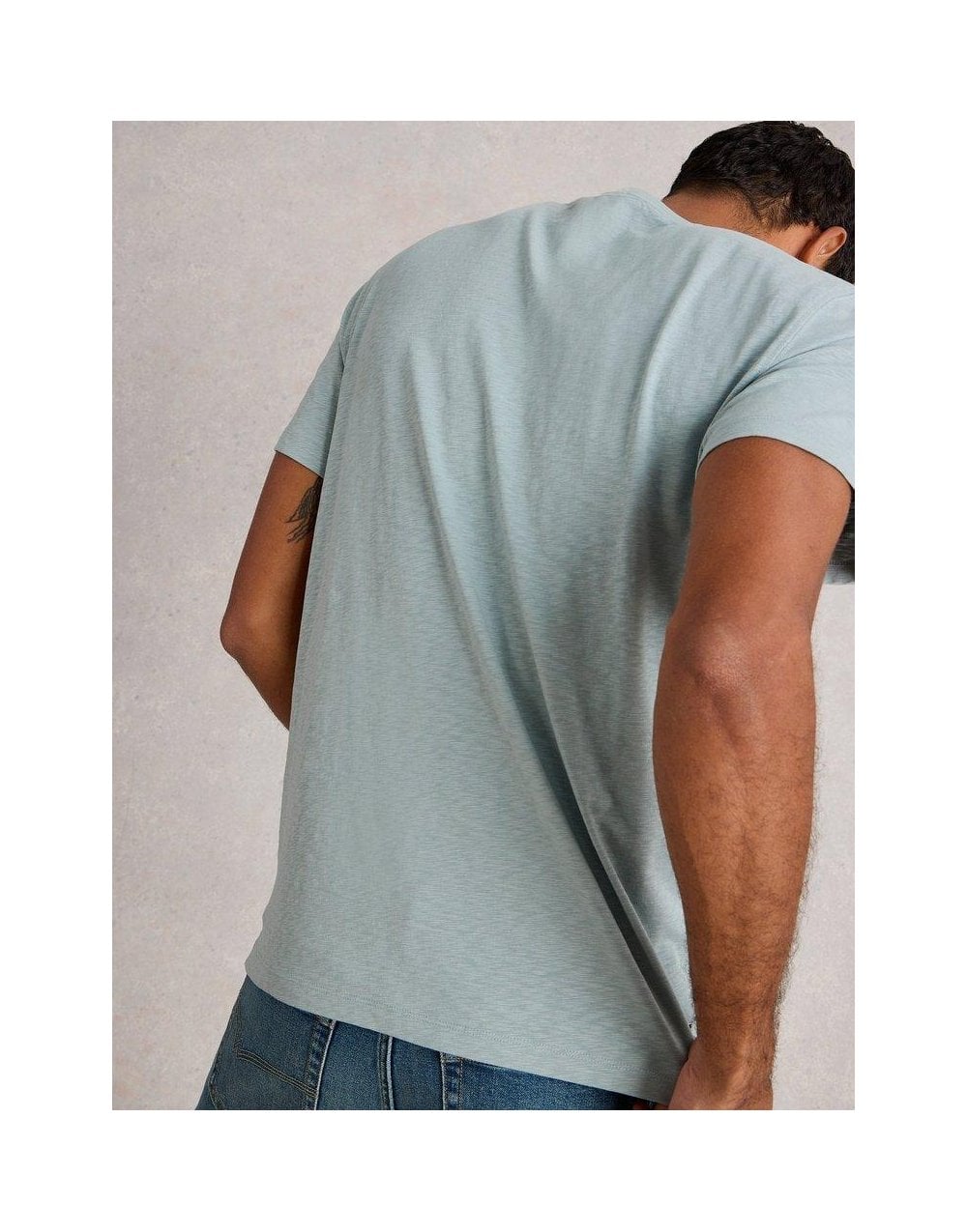 Young Ideas/Henmores - Abersoch Bike Sun Graphic T-Shirt - Light Blue - S