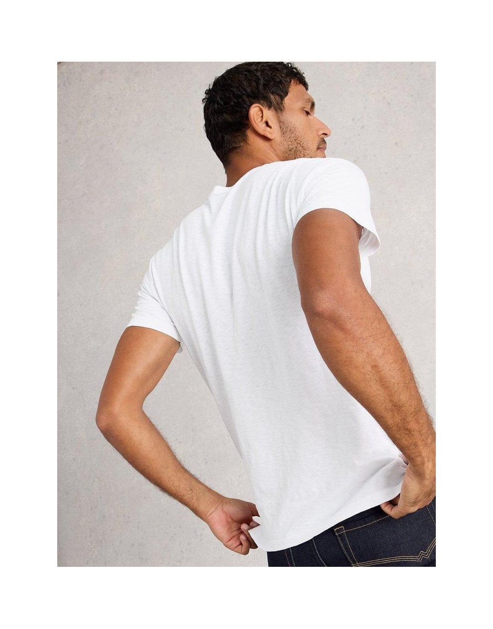 Young Ideas/Henmores - Abersoch Short Sleeve T-Shirt - Brilliant White - S