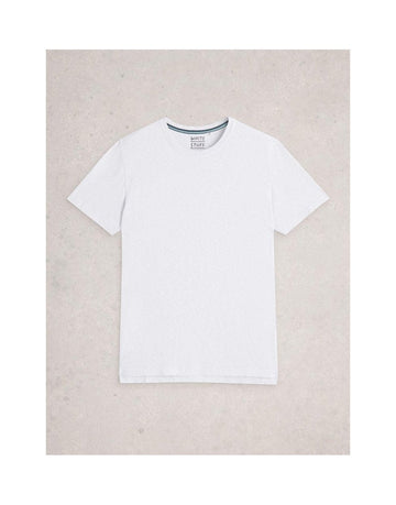 Young Ideas/Henmores - Abersoch Short Sleeve T-Shirt - Brilliant White - S