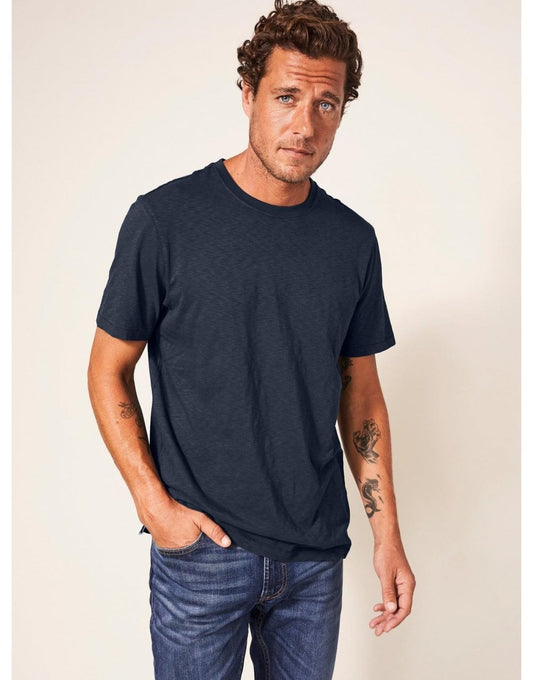 Young Ideas/Henmores - Abersoch Short Sleeve Tee - Dark Navy - M