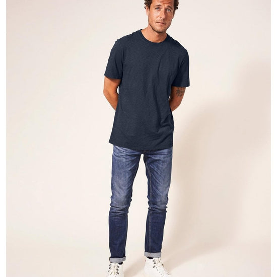 Young Ideas/Henmores - Abersoch Short Sleeve Tee - Dark Navy - M