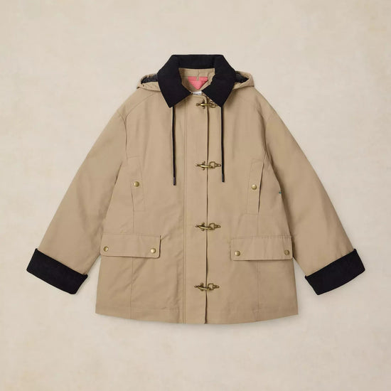 Young Ideas & Henmores -Andie Wax Coat -Light Natural -8