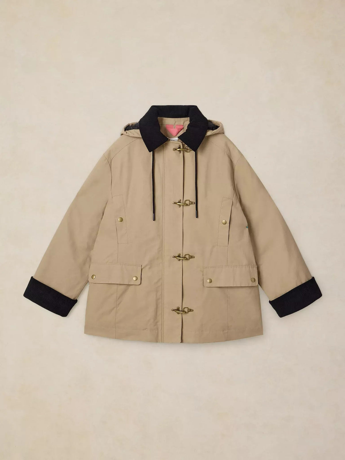 Young Ideas & Henmores -Andie Wax Coat -Light Natural -8
