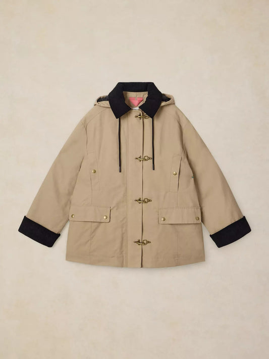 Young Ideas & Henmores -Andie Wax Coat -Light Natural -8