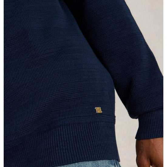 Young Ideas/Henmores - Attadale Crew Neck Jumper - Dark Navy - M