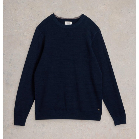 Young Ideas/Henmores - Attadale Crew Neck Jumper - Dark Navy - M