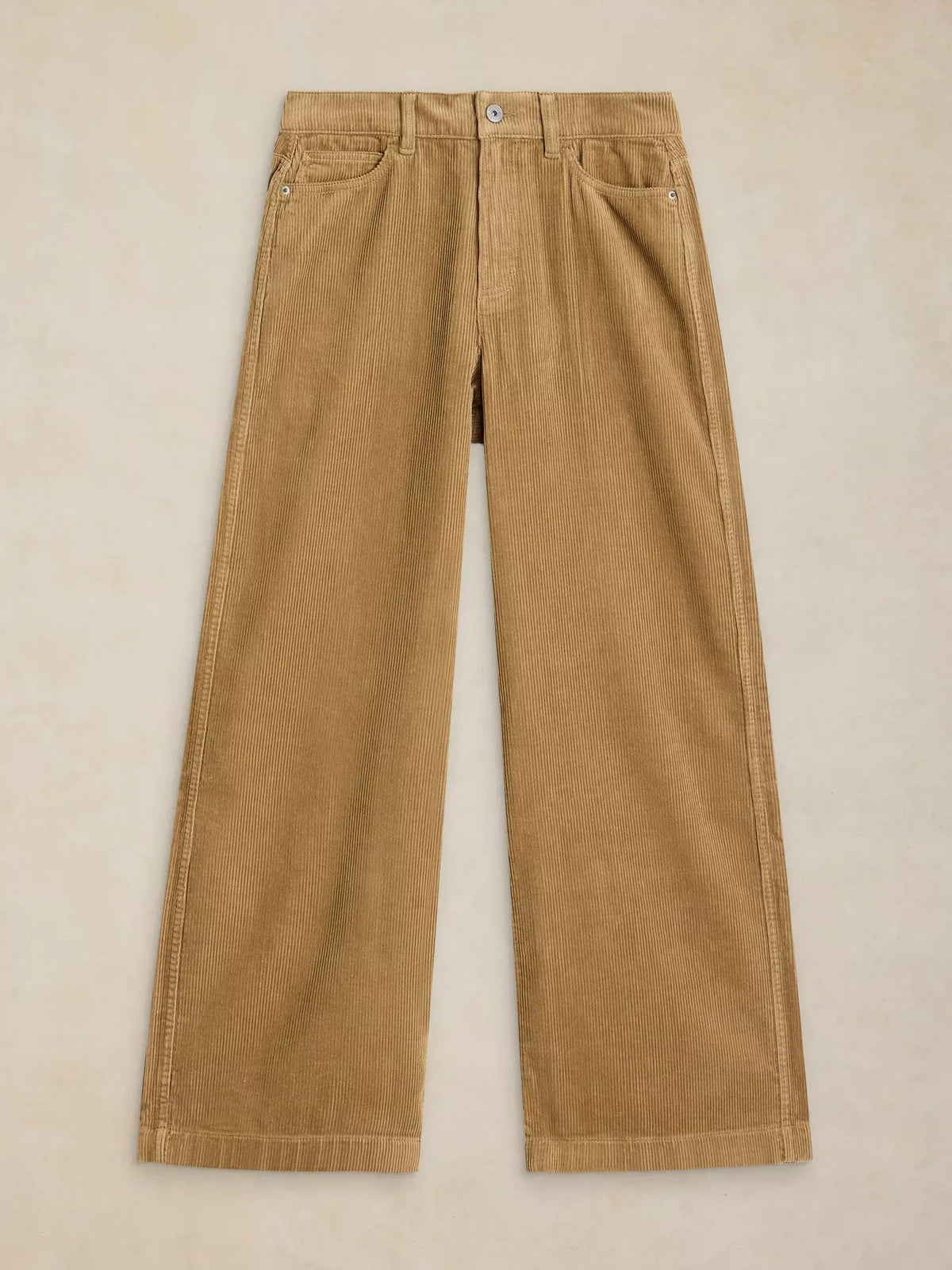 Young Ideas & Henmores -Ayla Cord Wide Leg Trouser -Light Green -8