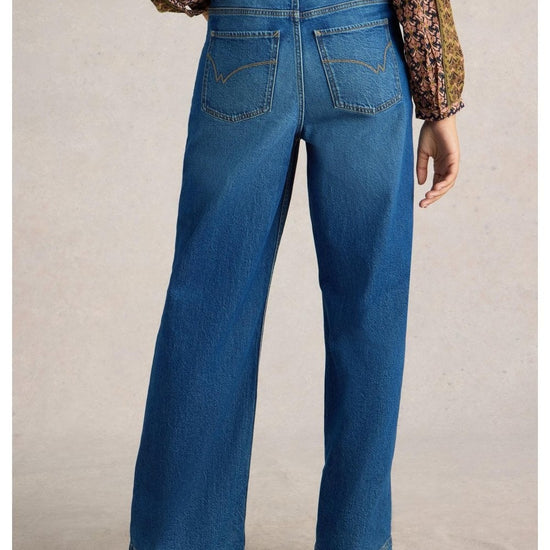 Young Ideas/Henmores - Ayla Wide Leg Jean - Mid Denim - 10R