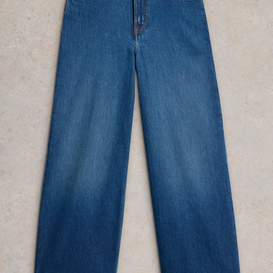 Young Ideas/Henmores - Ayla Wide Leg Jean - Mid Denim - 10R
