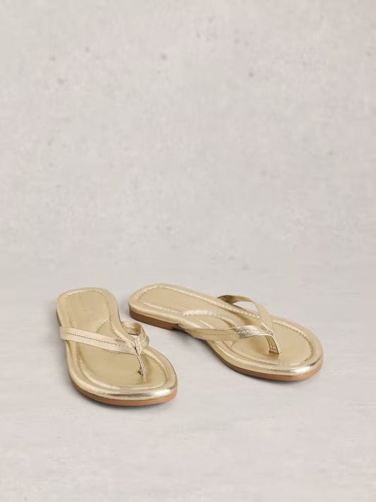 Young Ideas & Henmores - Bay Sandal - Gold - 4