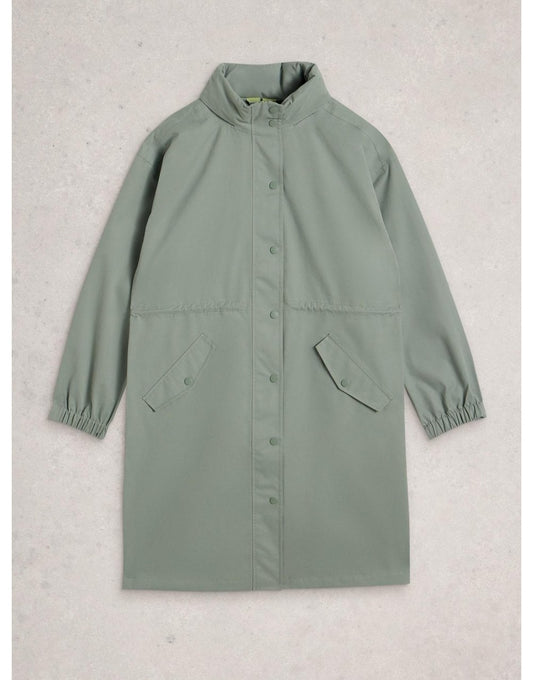 Young Ideas/Henmores - Beth Waterproof Coat - Mid Green - 8