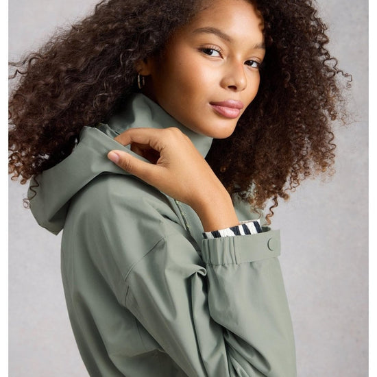 Young Ideas/Henmores - Beth Waterproof Coat - Mid Green - 8