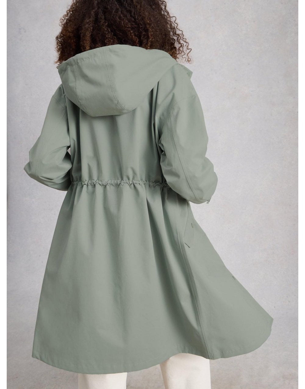 Young Ideas/Henmores - Beth Waterproof Coat - Mid Green - 8