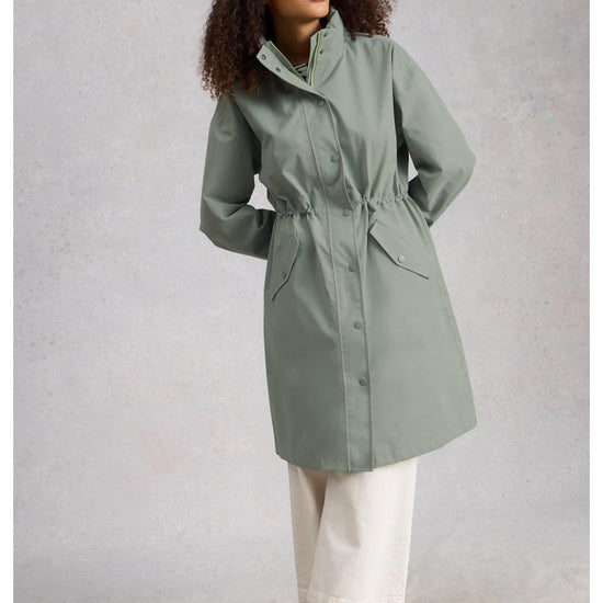Young Ideas/Henmores - Beth Waterproof Coat - Mid Green - 8