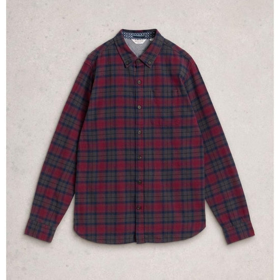 Young Ideas/Henmores - Blackwatch Check Shirt - Navy Multi - M