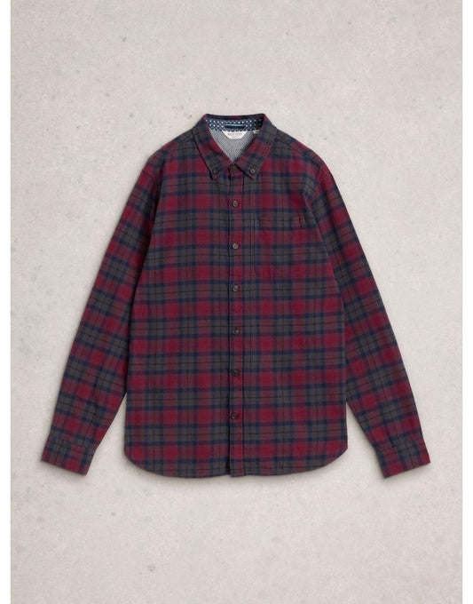 Young Ideas/Henmores - Blackwatch Check Shirt - Navy Multi - M