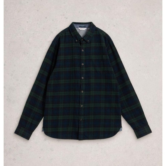 Young Ideas/Henmores - Blackwatch Check Shirt - Navy Multi - M
