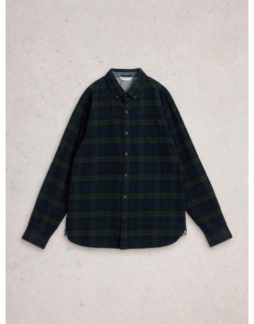 Young Ideas/Henmores - Blackwatch Check Shirt - Navy Multi - M