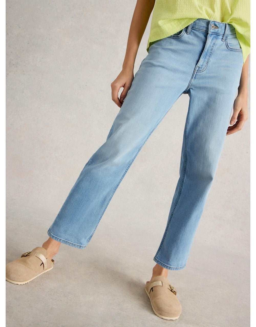 Young Ideas/Henmores - Blake Straight Crop Jean - Light Denim - 10/R