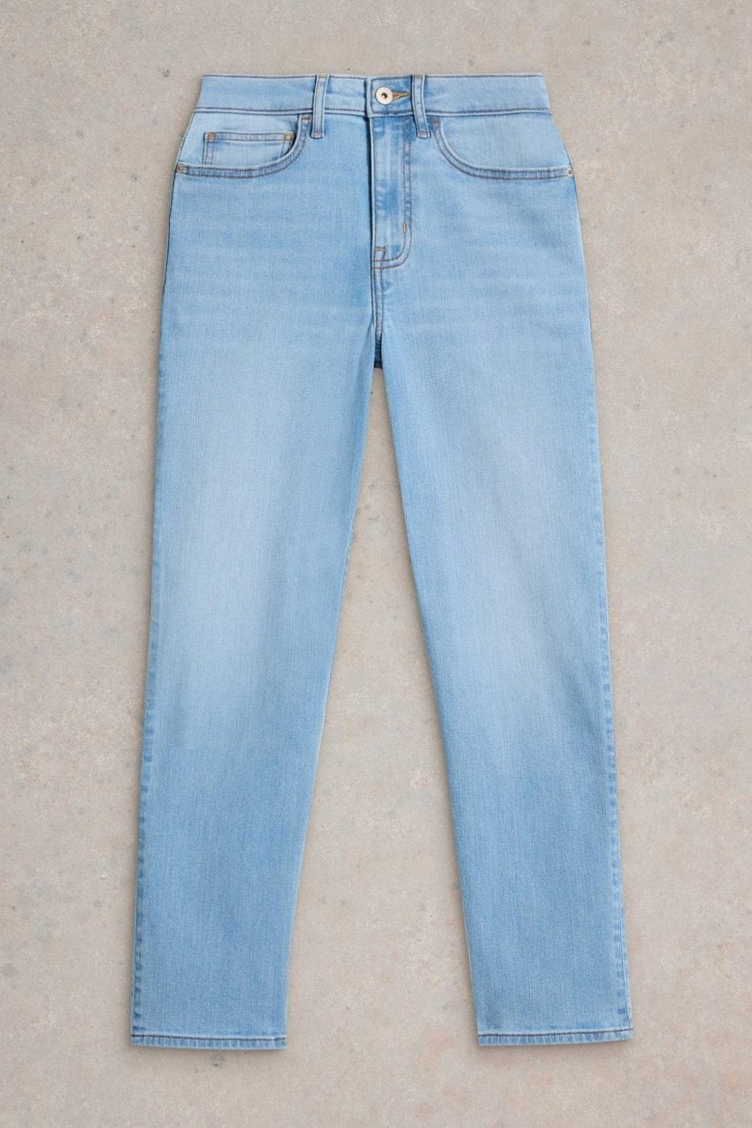 Young Ideas/Henmores - Blake Straight Crop Jean - Light Denim - 10/R