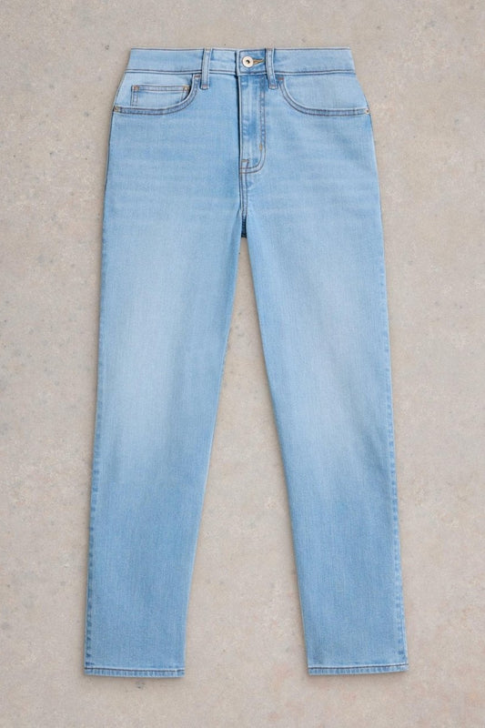 Young Ideas/Henmores - Blake Straight Crop Jean - Light Denim - 10/R