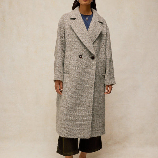 Young Ideas & Henmores -Camilla Crombie Coat -Natural Multi -8R